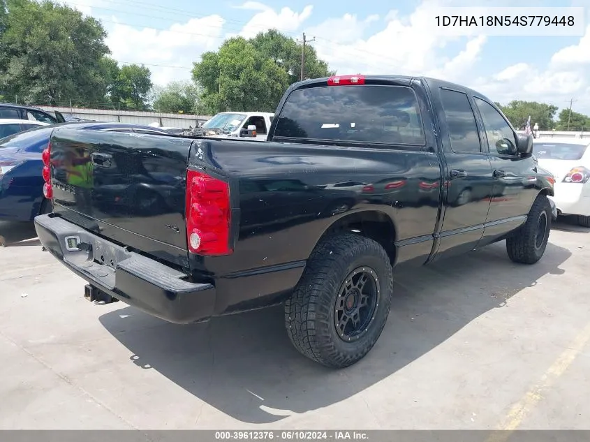 2004 Dodge Ram 1500 Slt/Laramie VIN: 1D7HA18N54S779448 Lot: 39612376