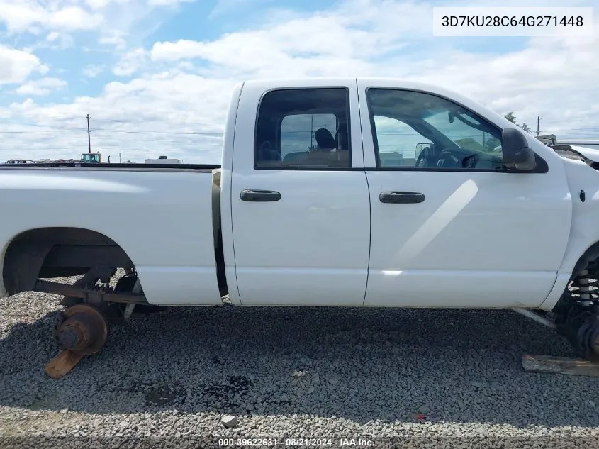 2004 Dodge Ram 2500 Slt/Laramie VIN: 3D7KU28C64G271448 Lot: 39622631