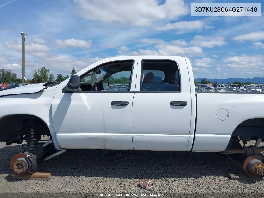 2004 Dodge Ram 2500 Slt/Laramie VIN: 3D7KU28C64G271448 Lot: 39622631