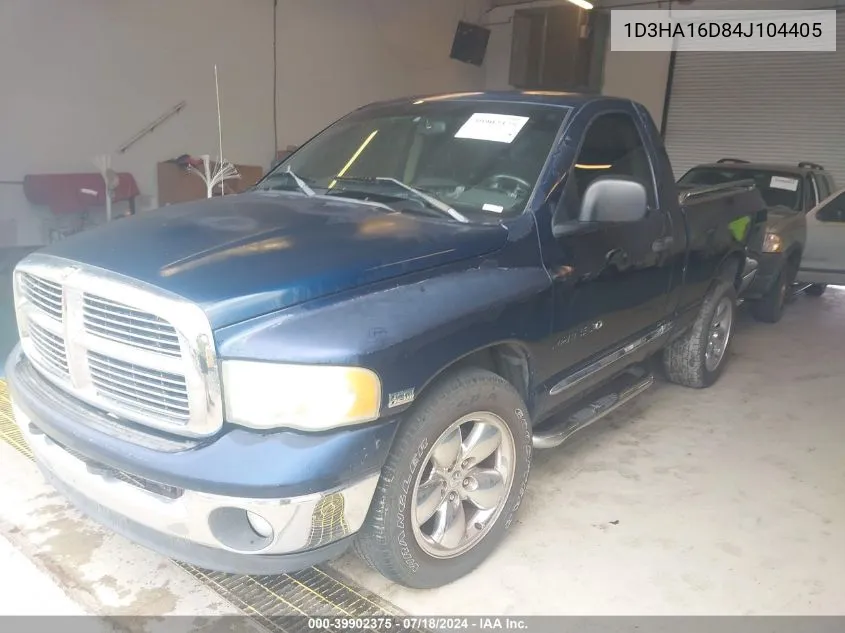 2004 Dodge Ram 1500 Slt/Laramie VIN: 1D3HA16D84J104405 Lot: 39902375