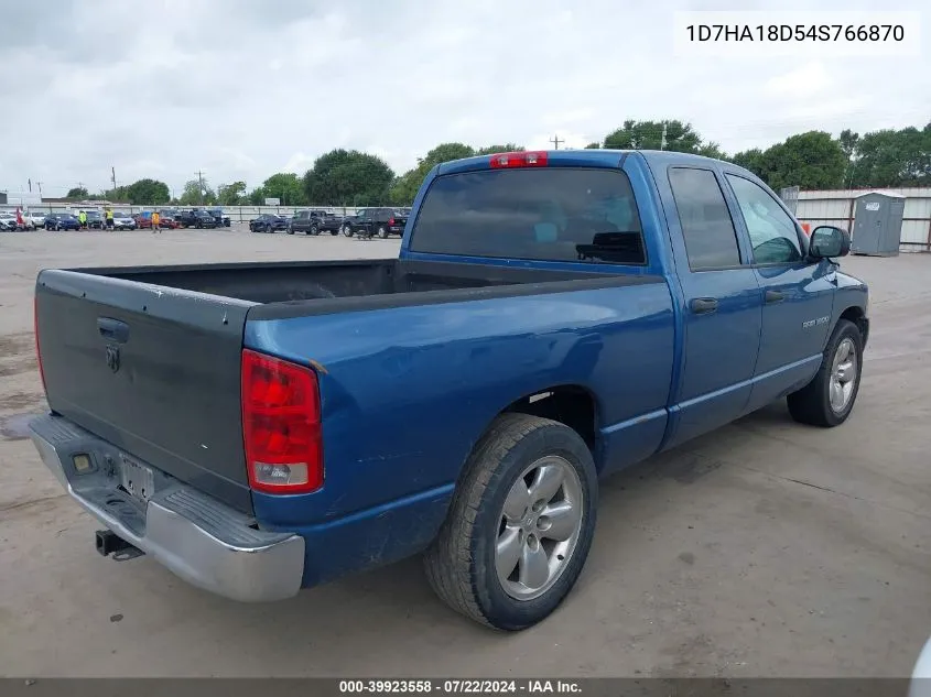 1D7HA18D54S766870 2004 Dodge Ram 1500 Slt/Laramie