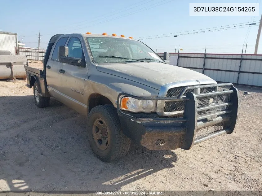 2004 Dodge Ram 3500 VIN: 3D7LU38C24G154265 Lot: 39942751