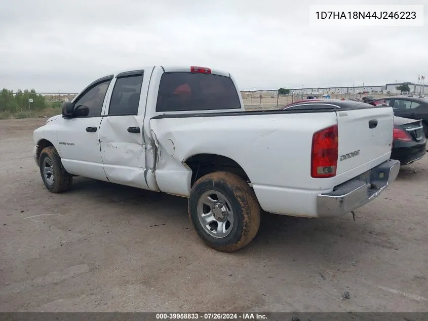 2004 Dodge Ram 1500 Slt/Laramie VIN: 1D7HA18N44J246223 Lot: 39958833