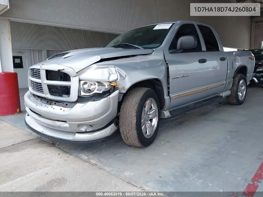 1D7HA18D74J260804 2004 Dodge Ram 1500 Slt/Laramie