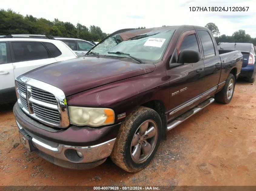 2004 Dodge Ram 1500 Slt/Laramie VIN: 1D7HA18D24J120367 Lot: 40079628