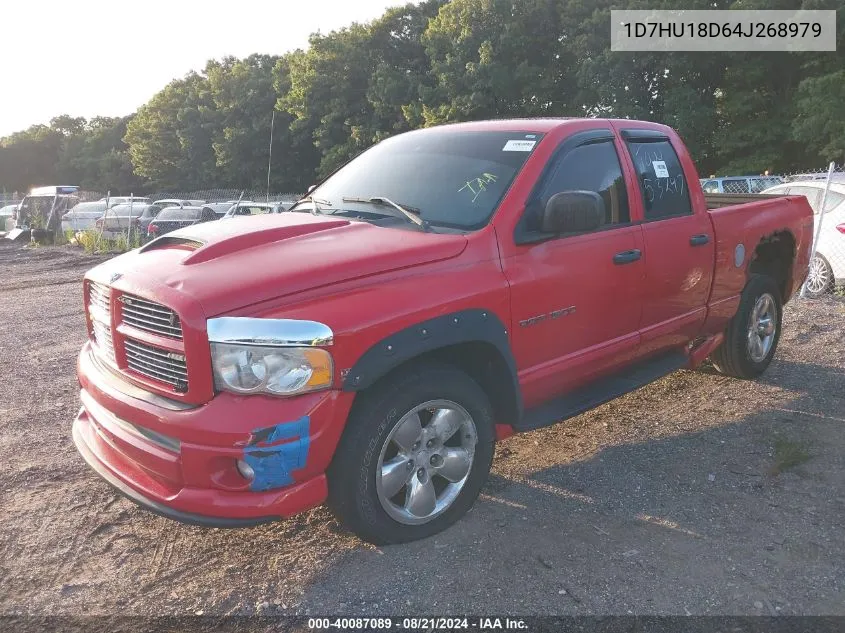 2004 Dodge Ram 1500 Slt/Laramie VIN: 1D7HU18D64J268979 Lot: 40087089