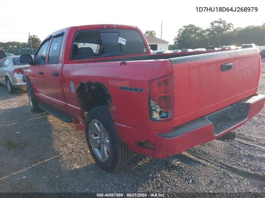 1D7HU18D64J268979 2004 Dodge Ram 1500 Slt/Laramie