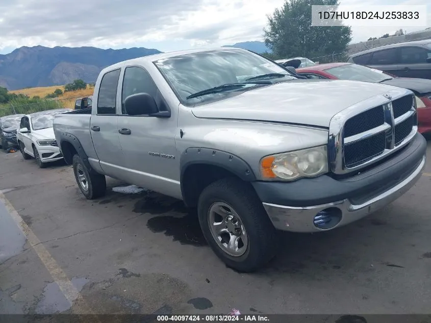 2004 Dodge Ram 1500 St VIN: 1D7HU18D24J253833 Lot: 40097424