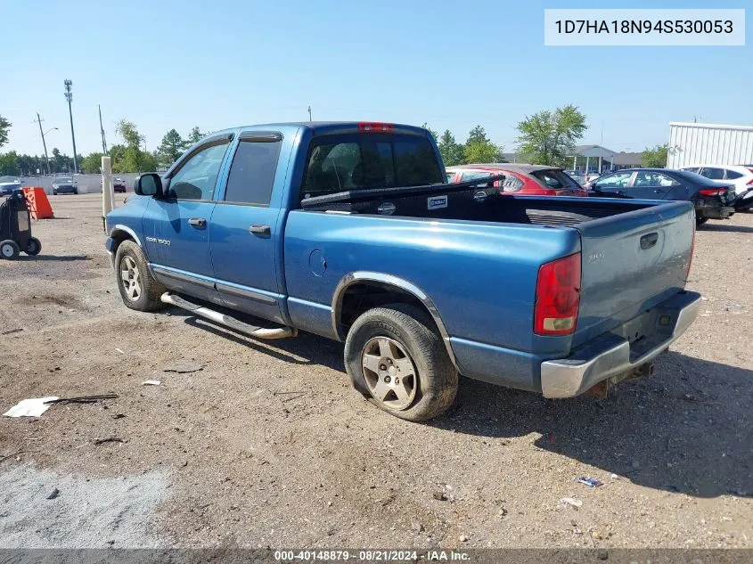 2004 Dodge Ram 1500 Slt/Laramie VIN: 1D7HA18N94S530053 Lot: 40148879