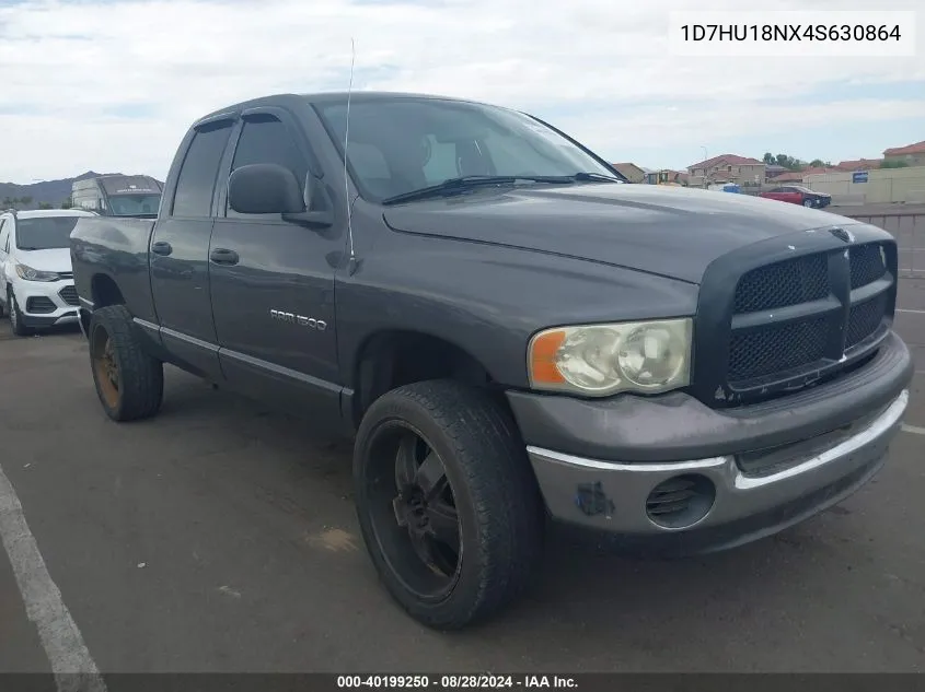 1D7HU18NX4S630864 2004 Dodge Ram 1500 Slt/Laramie