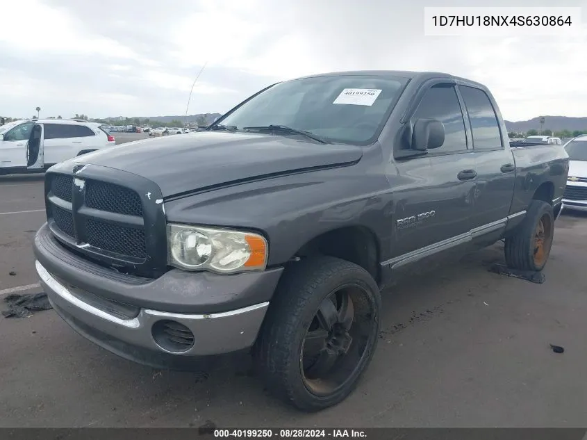 1D7HU18NX4S630864 2004 Dodge Ram 1500 Slt/Laramie