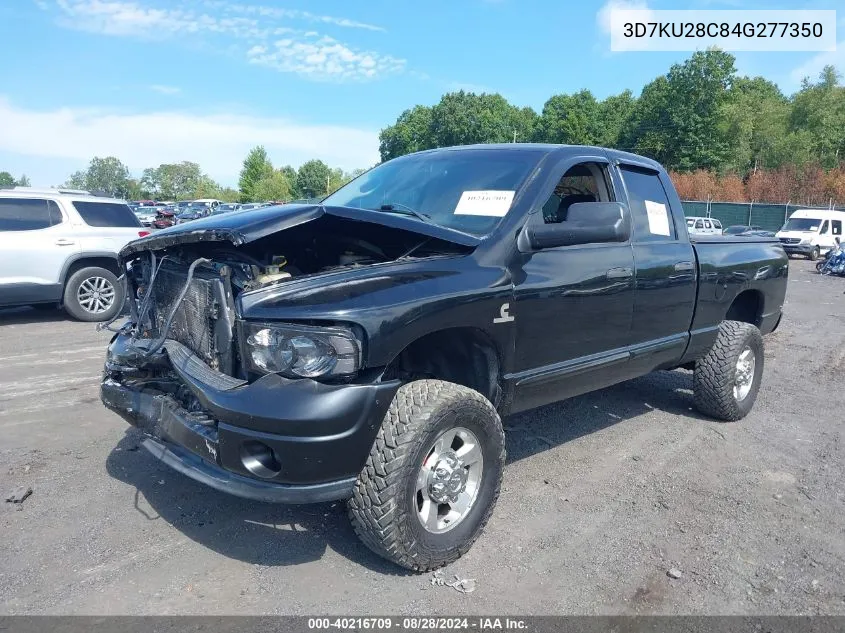 2004 Dodge Ram 2500 Slt/Laramie VIN: 3D7KU28C84G277350 Lot: 40216709