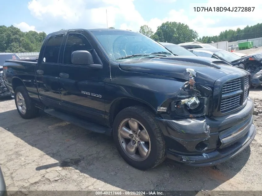 2004 Dodge Ram 1500 Slt/Laramie VIN: 1D7HA18D94J272887 Lot: 40217665