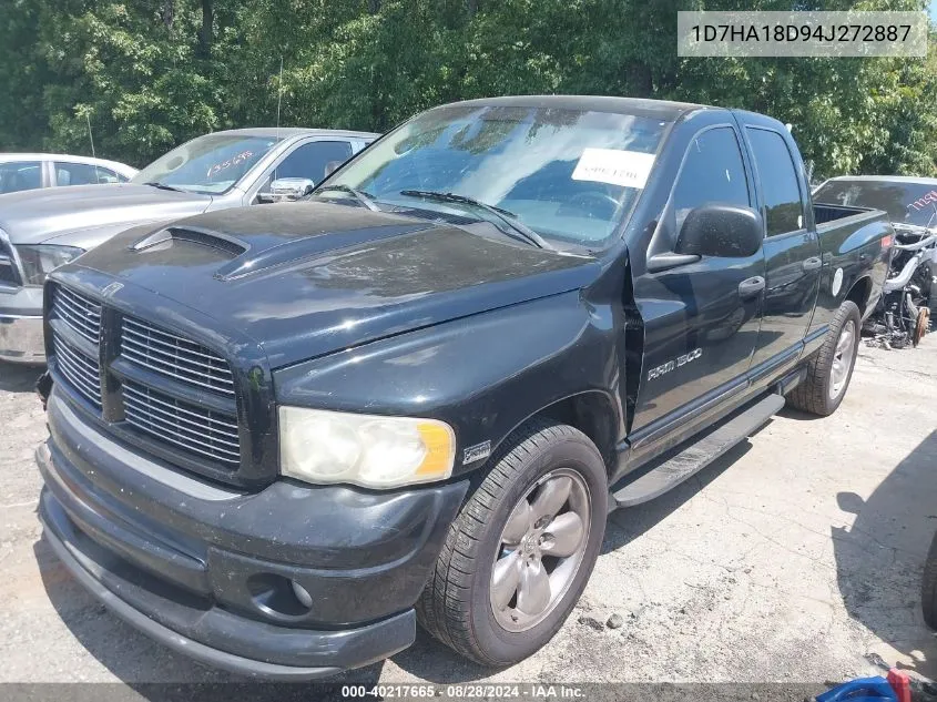 2004 Dodge Ram 1500 Slt/Laramie VIN: 1D7HA18D94J272887 Lot: 40217665