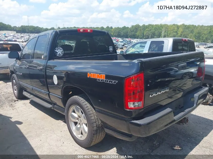 1D7HA18D94J272887 2004 Dodge Ram 1500 Slt/Laramie