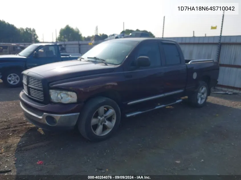 2004 Dodge Ram 1500 Slt/Laramie VIN: 1D7HA18N64S710042 Lot: 40254076