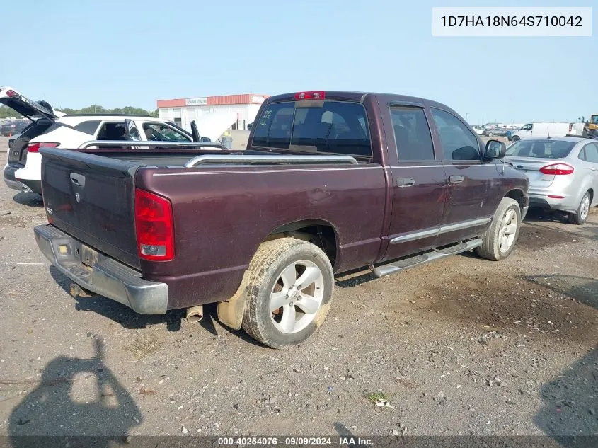 2004 Dodge Ram 1500 Slt/Laramie VIN: 1D7HA18N64S710042 Lot: 40254076