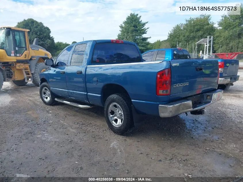 2004 Dodge Ram 1500 Slt/Laramie VIN: 1D7HA18N64S577573 Lot: 40258038