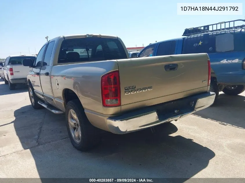 2004 Dodge Ram 1500 Slt/Laramie VIN: 1D7HA18N44J291792 Lot: 40283857