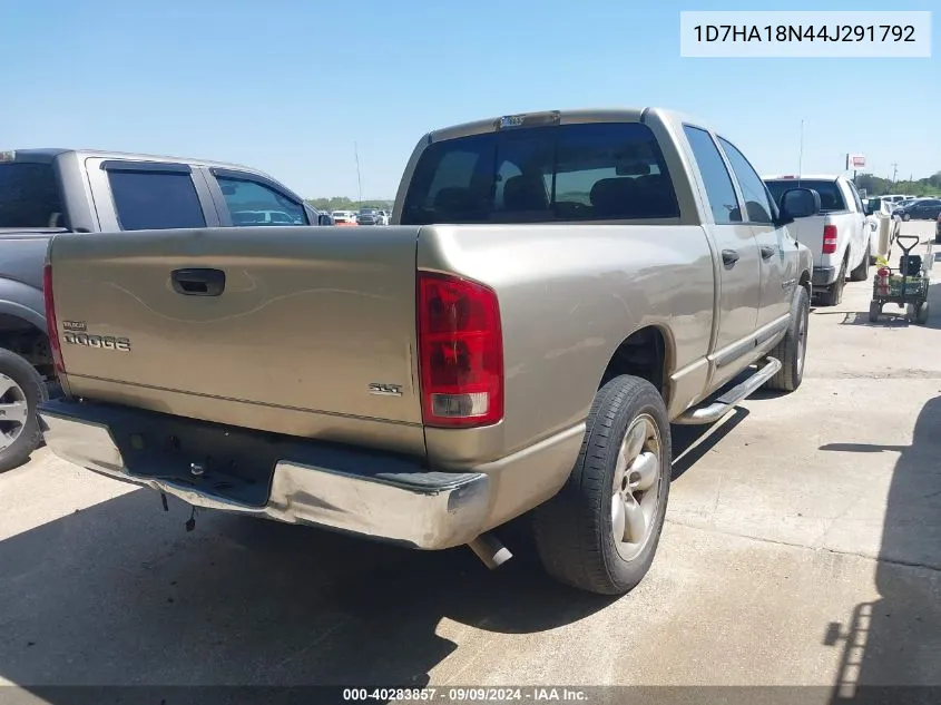 2004 Dodge Ram 1500 Slt/Laramie VIN: 1D7HA18N44J291792 Lot: 40283857