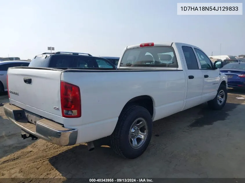 1D7HA18N54J129833 2004 Dodge Ram 1500 Slt/Laramie