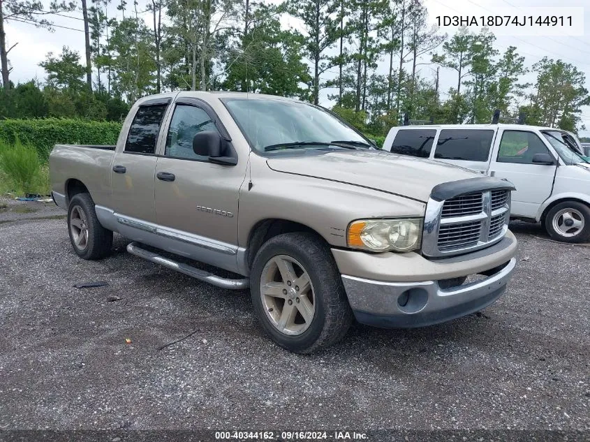 2004 Dodge Ram 1500 Slt/Laramie VIN: 1D3HA18D74J144911 Lot: 40344162