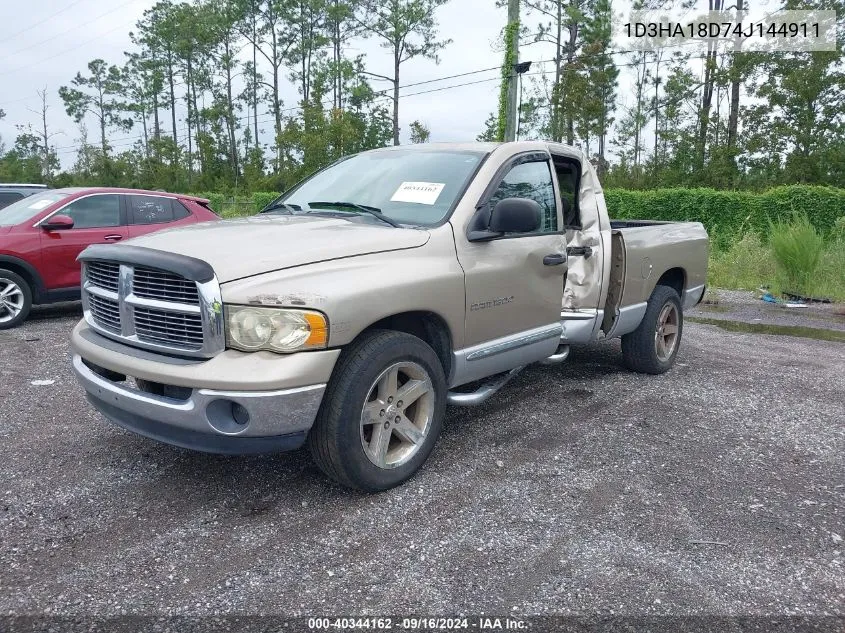 2004 Dodge Ram 1500 Slt/Laramie VIN: 1D3HA18D74J144911 Lot: 40344162