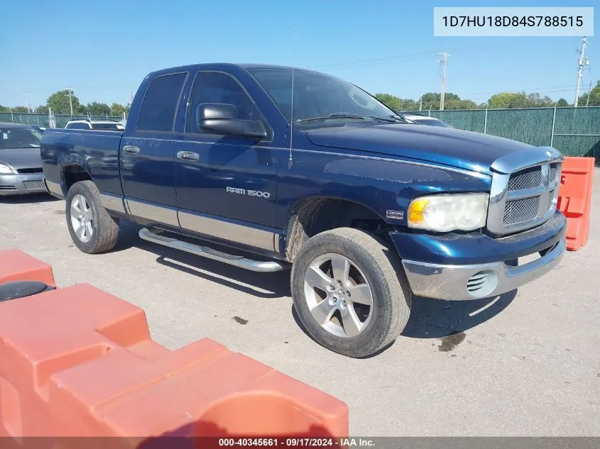 1D7HU18D84S788515 2004 Dodge Ram 1500 Slt/Laramie