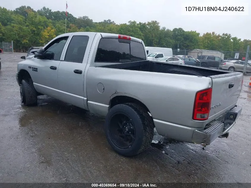 2004 Dodge Ram 1500 St/Slt VIN: 1D7HU18N04J240622 Lot: 40369654