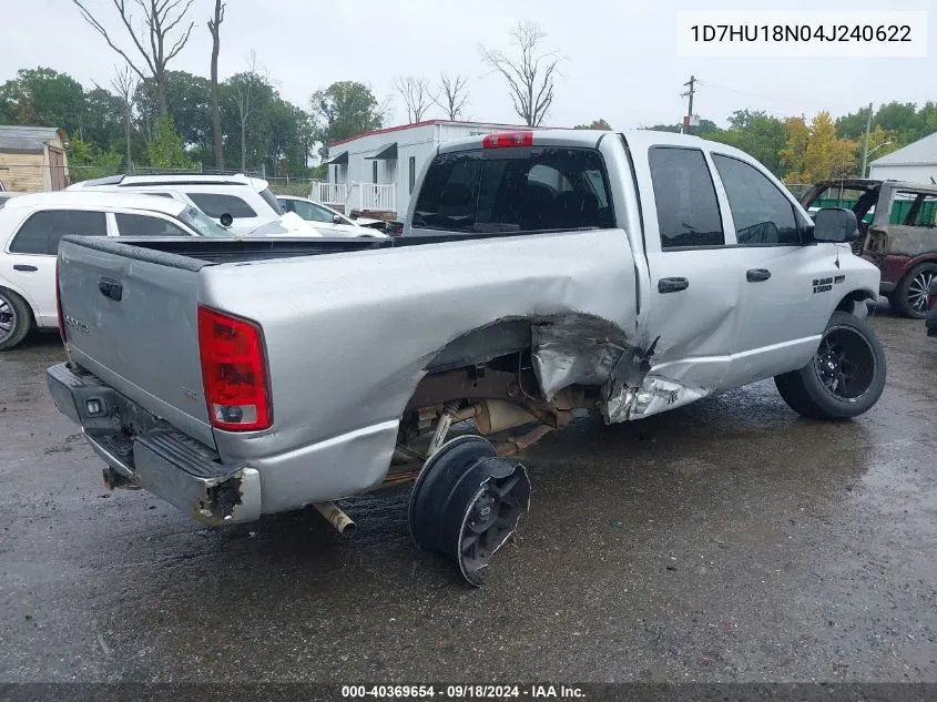 2004 Dodge Ram 1500 St/Slt VIN: 1D7HU18N04J240622 Lot: 40369654