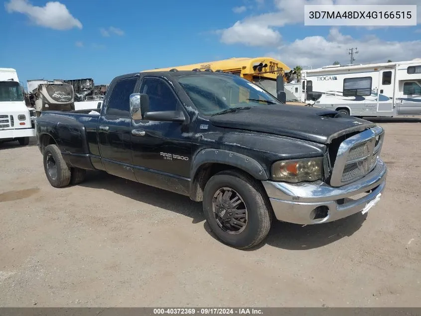 2004 Dodge Ram 3500 Slt/Laramie VIN: 3D7MA48DX4G166515 Lot: 40372369