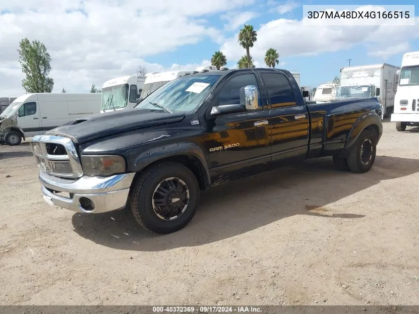 2004 Dodge Ram 3500 Slt/Laramie VIN: 3D7MA48DX4G166515 Lot: 40372369