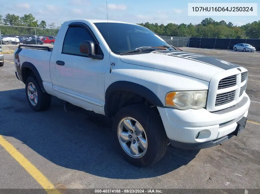 2004 Dodge Ram 1500 St/Slt VIN: 1D7HU16D64J250324 Lot: 40374188