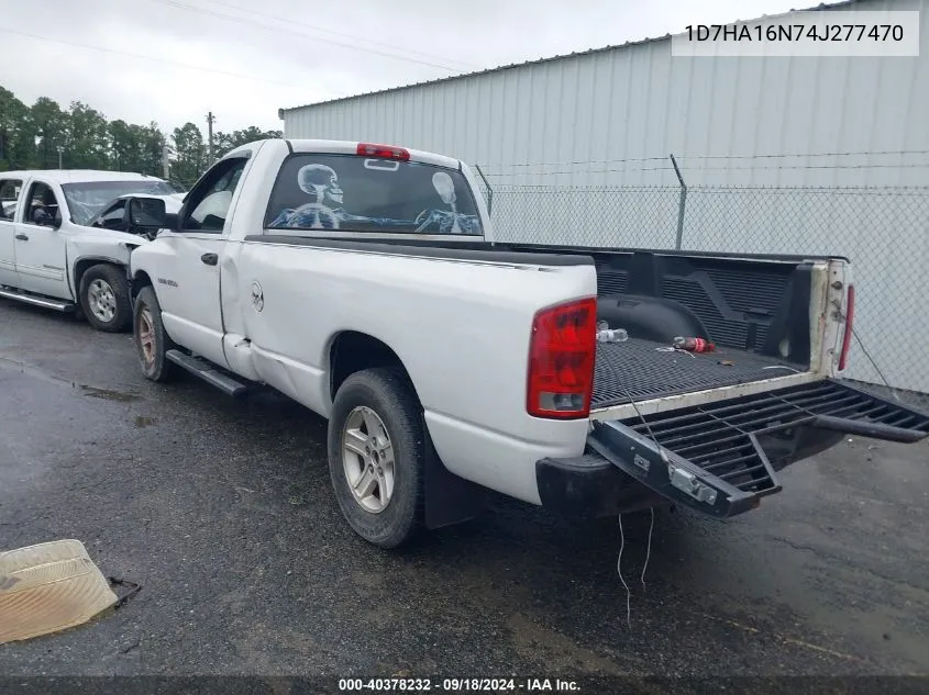 2004 Dodge Ram 1500 St VIN: 1D7HA16N74J277470 Lot: 40378232