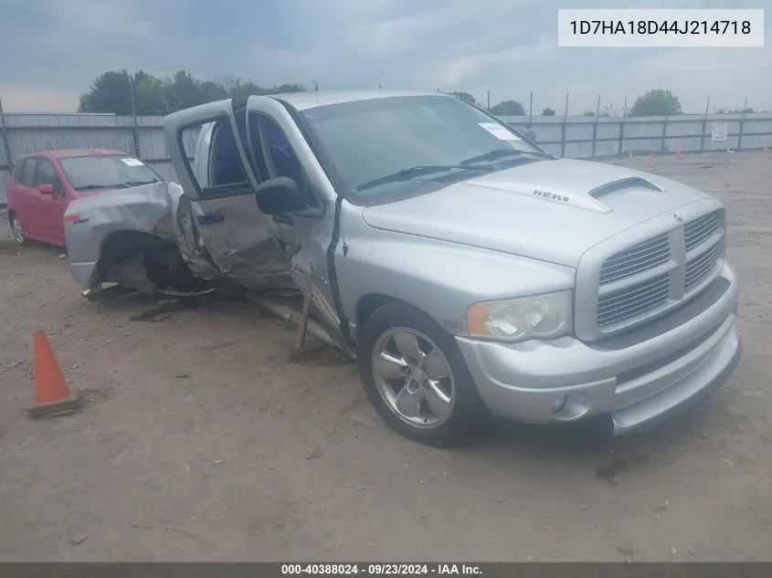 2004 Dodge Ram 1500 St/Slt VIN: 1D7HA18D44J214718 Lot: 40388024