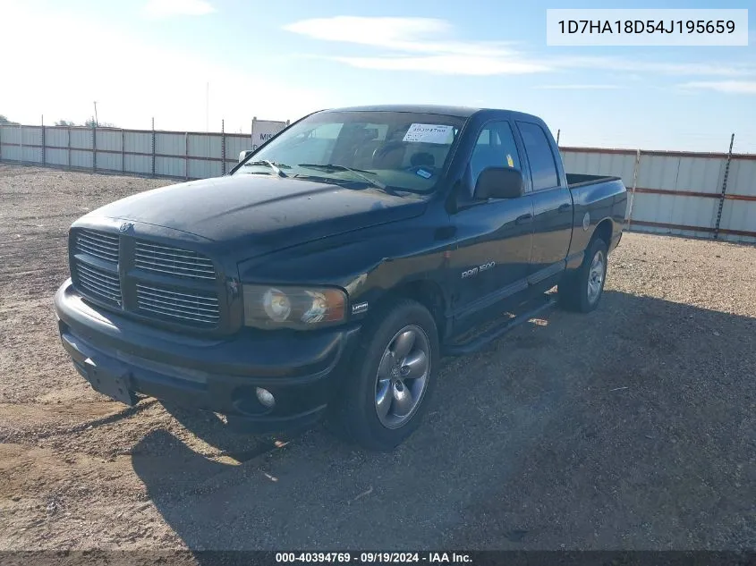 2004 Dodge Ram 1500 Slt/Laramie VIN: 1D7HA18D54J195659 Lot: 40394769