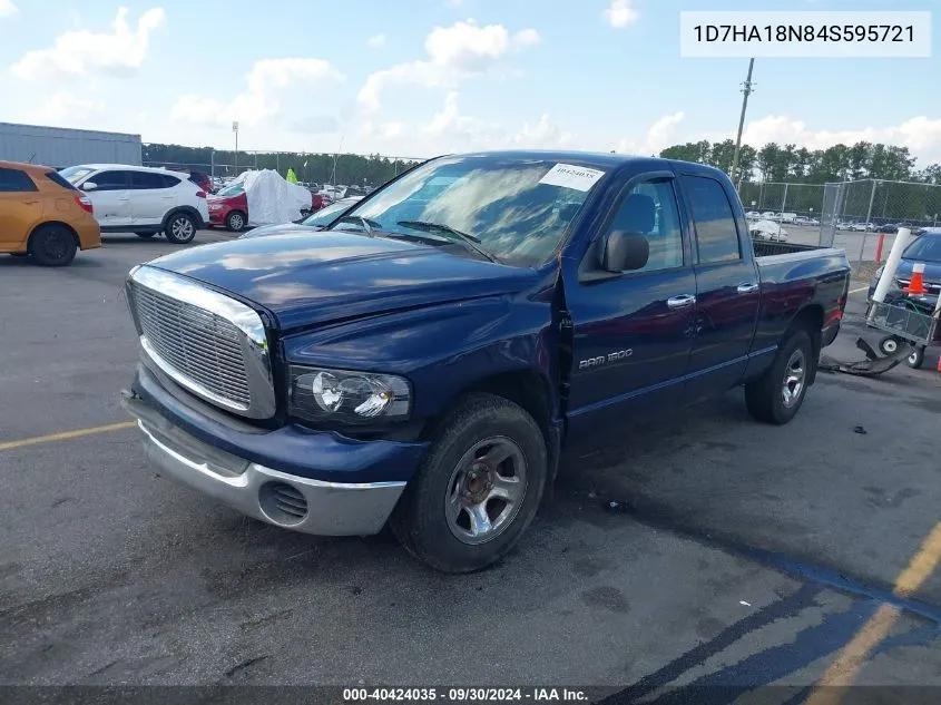 1D7HA18N84S595721 2004 Dodge Ram 1500 Slt/Laramie