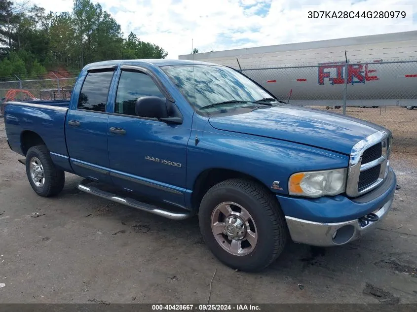 3D7KA28C44G280979 2004 Dodge Ram 2500 Slt/Laramie