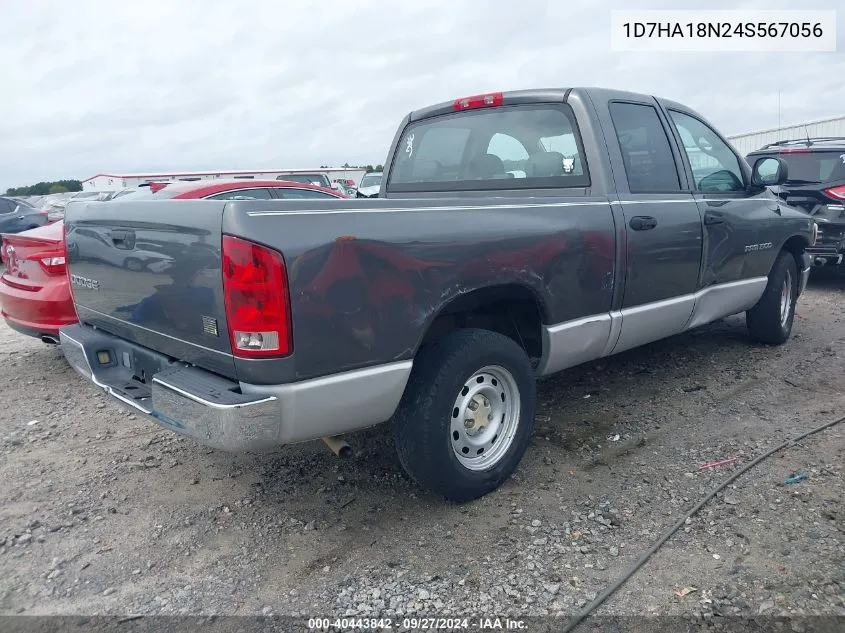 1D7HA18N24S567056 2004 Dodge Ram 1500 St