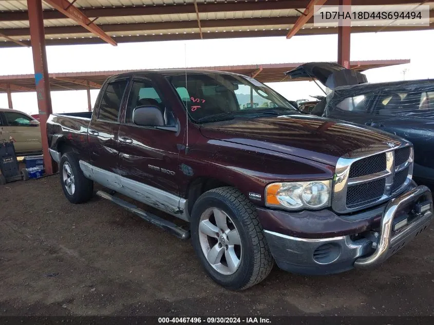 2004 Dodge Ram 1500 St/Slt VIN: 1D7HA18D44S694494 Lot: 40467496