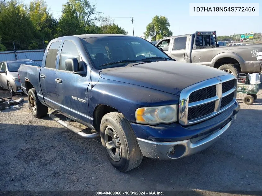 2004 Dodge Ram 1500 Slt/Laramie VIN: 1D7HA18N54S772466 Lot: 40489960