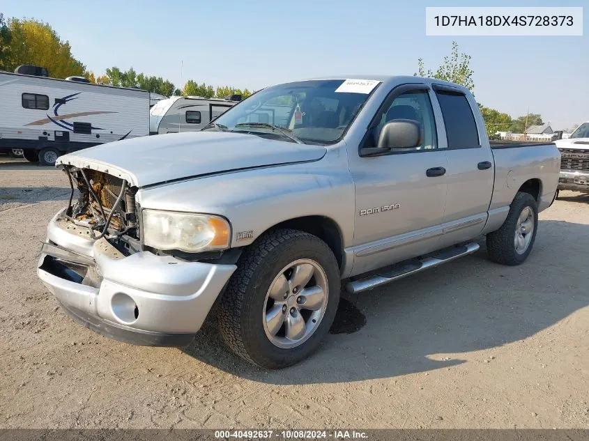 2004 Dodge Ram 1500 St/Slt VIN: 1D7HA18DX4S728373 Lot: 40492637