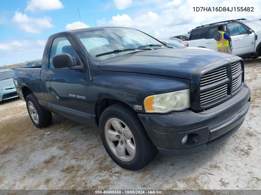 2004 Dodge Ram 1500 St/Slt VIN: 1D7HA16D84J155482 Lot: 40498558