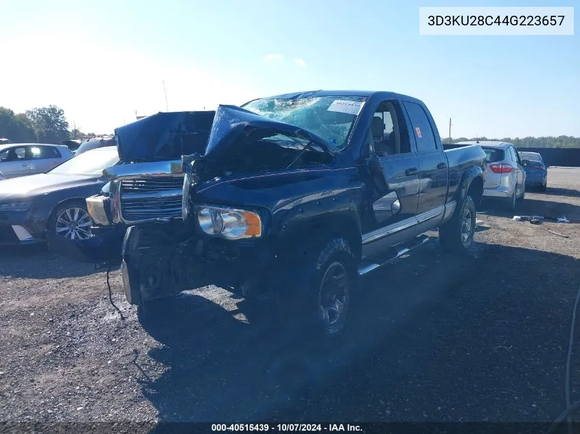 2004 Dodge Ram 2500 Slt/Laramie VIN: 3D3KU28C44G223657 Lot: 40515439