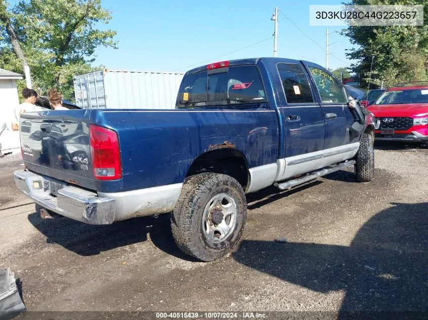 2004 Dodge Ram 2500 Slt/Laramie VIN: 3D3KU28C44G223657 Lot: 40515439