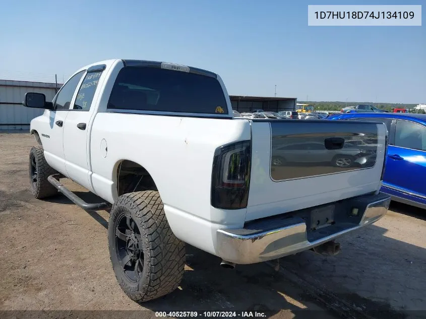 2004 Dodge Ram 1500 Slt/Laramie VIN: 1D7HU18D74J134109 Lot: 40525789