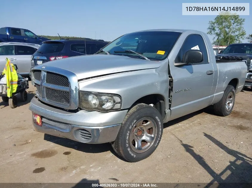 2004 Dodge Ram 1500 Slt/Laramie VIN: 1D78HA16N14J14899 Lot: 40526303