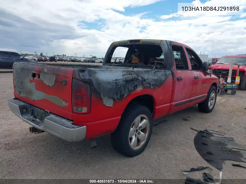 1D3HA18D84J291898 2004 Dodge Ram 1500 Slt/Laramie