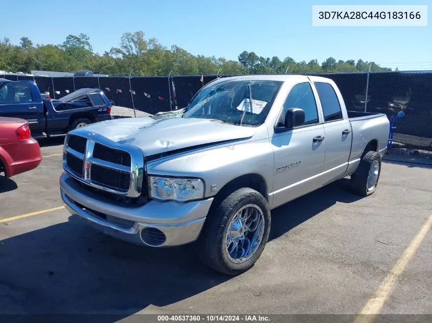 2004 Dodge Ram 2500 Slt/Laramie VIN: 3D7KA28C44G183166 Lot: 40537360