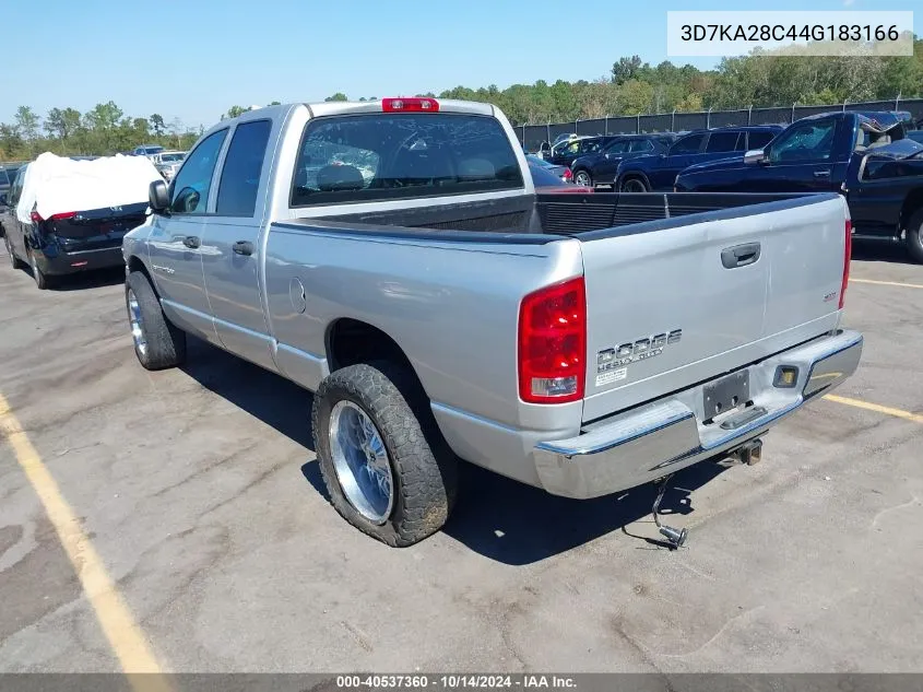 2004 Dodge Ram 2500 Slt/Laramie VIN: 3D7KA28C44G183166 Lot: 40537360